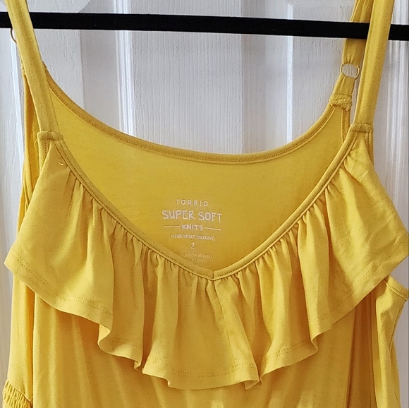 Torrid Maxi Super Soft Hi-Low Dress - Picture 3 of 3